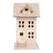 8 Pack: 7.5" Unfinished Wood Townhouse Birdhouse by Make Market®
